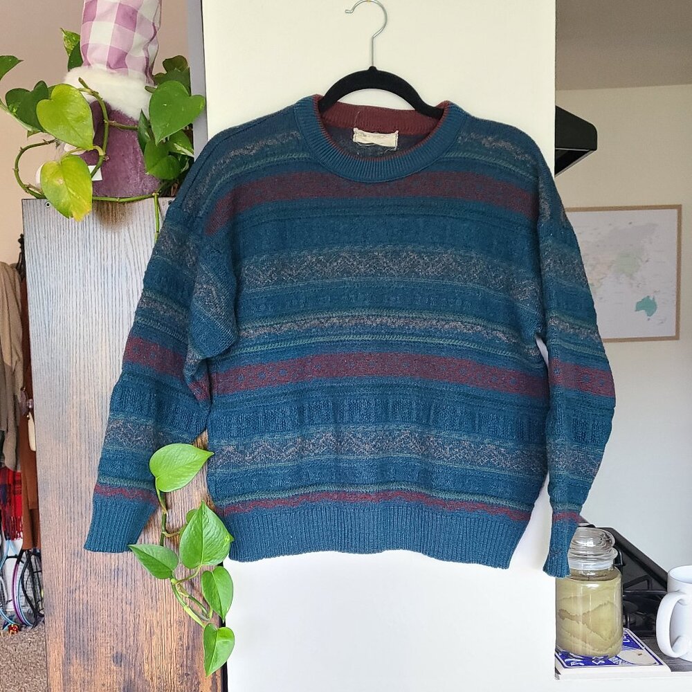 VINTAGE Jumpers New Zealand Wool Sweater